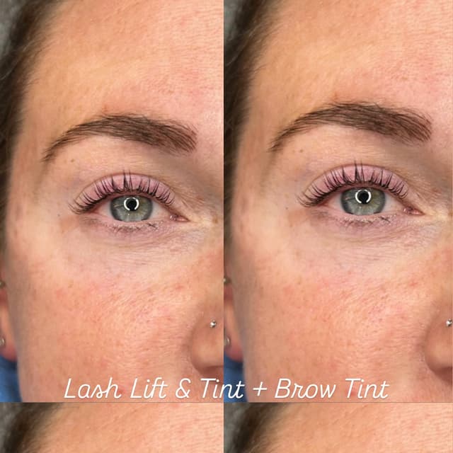 Lash Lift & Tint + Brow Tint combo at Esthetics By Ili LLC in Ellensburg, WA